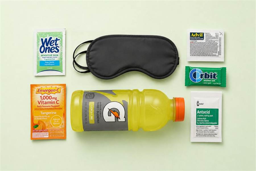 Post-game recovery kit