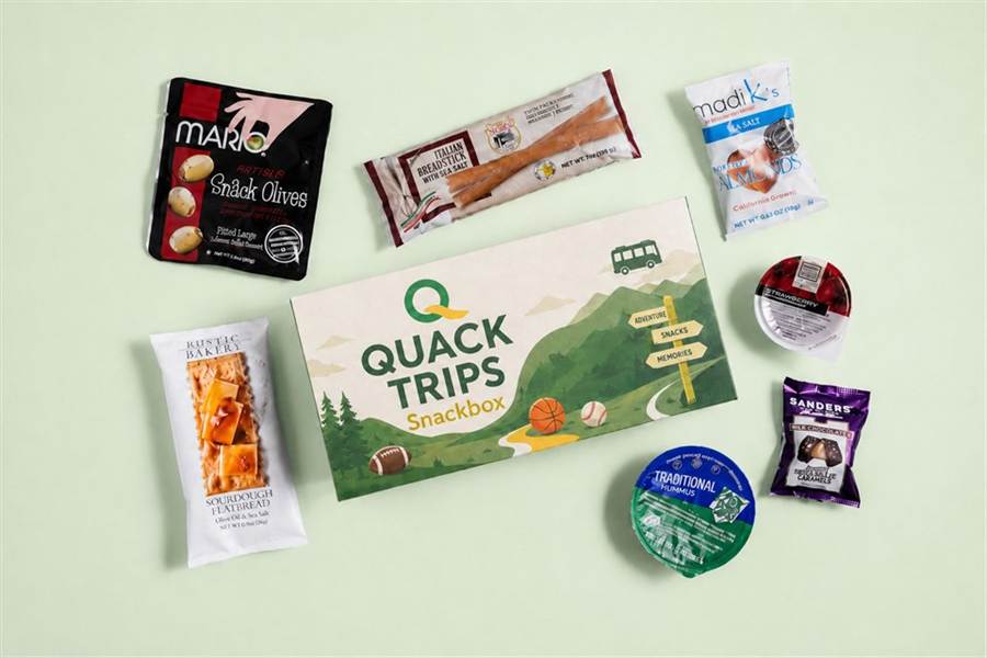 Quack Trips snack box